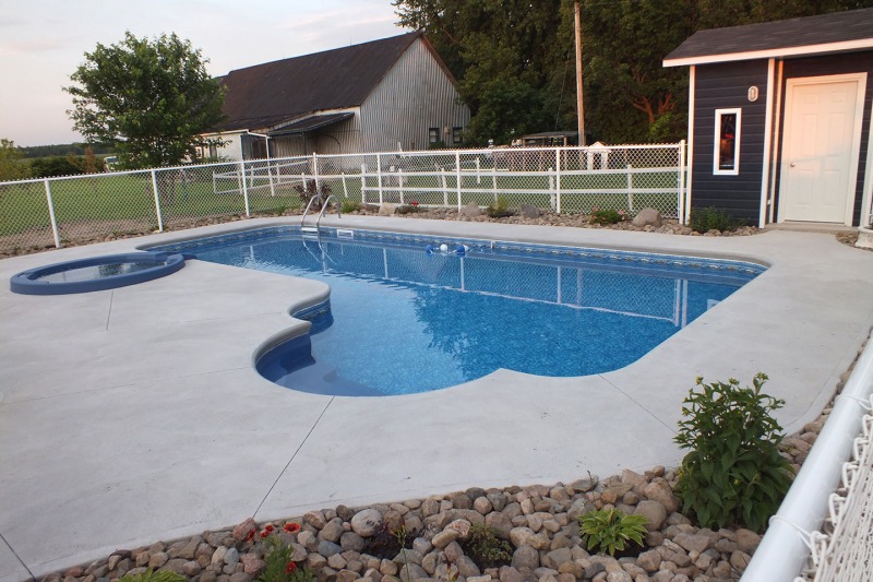 Piscine creusée sur mesure